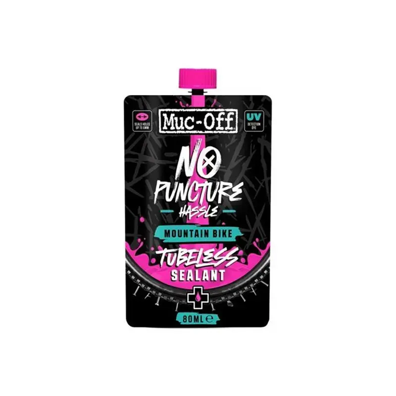 Muc-Off No Puncture Hassle 80ml Tubeless Sealant in Black