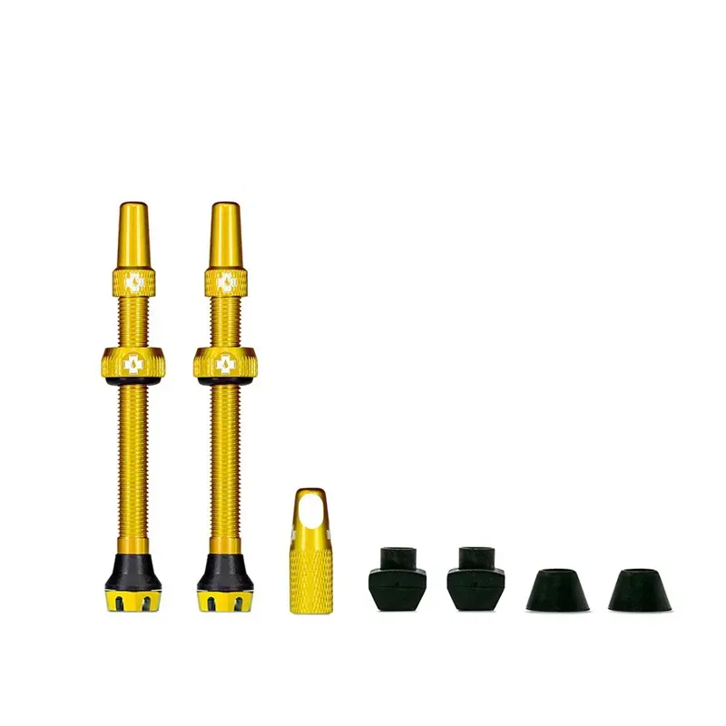 Muc-Off V2 60mm Tubeless Valve in Gold