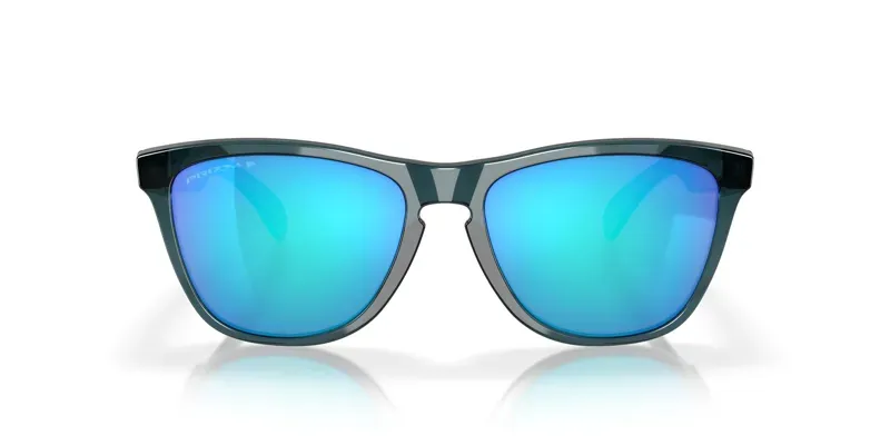 Oakley Frogskins OO-9013-F6 In Prizm Sapphire Polarized Lenses/Crystal Black Frame-1
