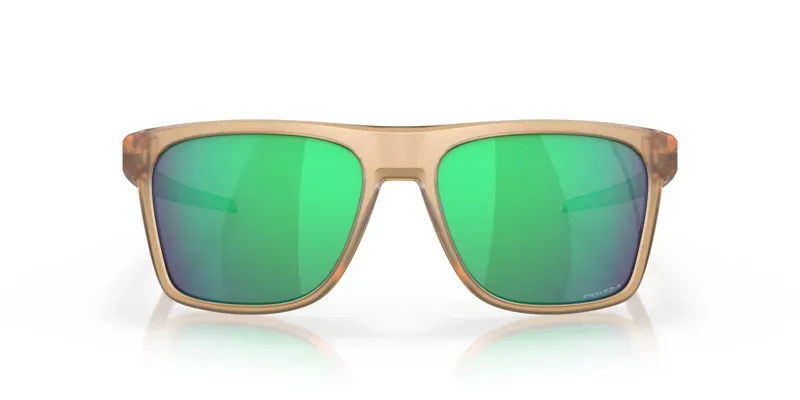 Oakley Leffingwell OO-9100-03 In Prizm Jade Lenses/Matte Sepia Frame-1