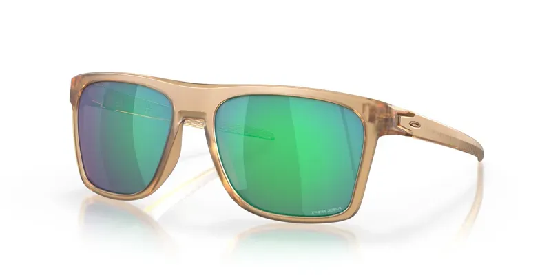 Oakley Leffingwell OO-9100-03 In Prizm Jade Lenses/Matte Sepia Frame