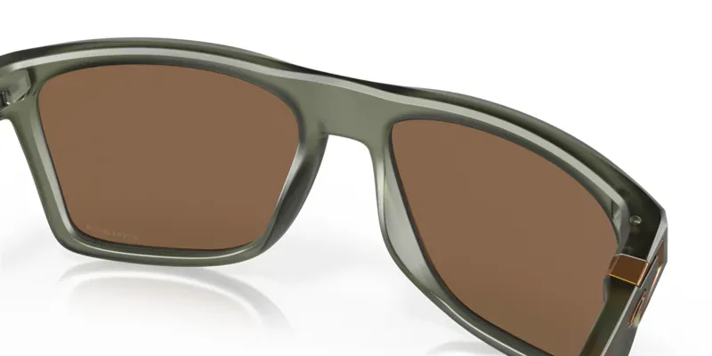 Oakley Leffingwell OO-9100-11 In Prizm Bronze Lenses/Matte Olive Ink Frame-3
