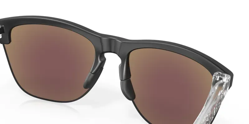 Oakley Frogskins Lite OO-9374-02 In Prizm Sapphire Lenses/Matte Black Frame-3