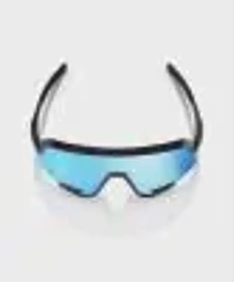 100% Slendale Glasses in Matte Black/HiPER Blue Multilayer-3