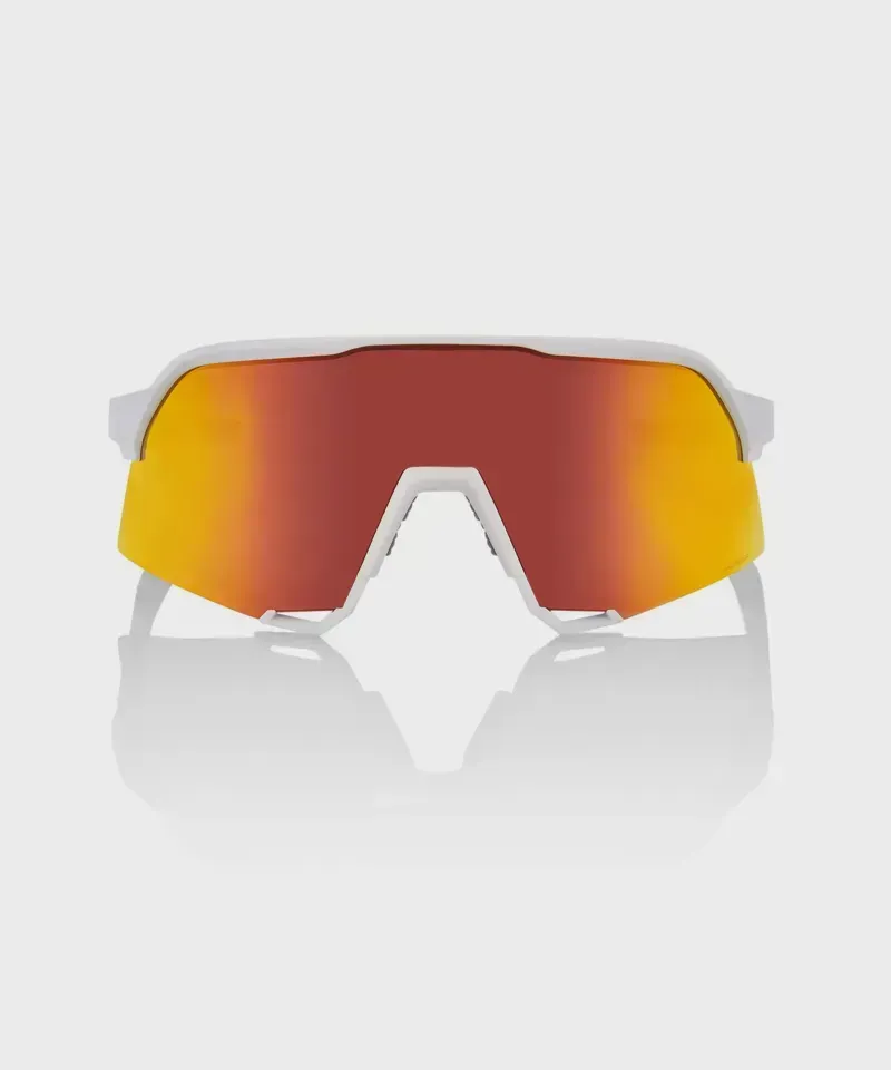 100% Slendale Glasses in Soft Tact White/HiPER Red Multilayer-2