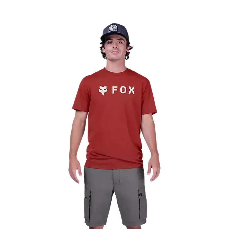 Fox Absolute SS Premium T-Shirt in Rust Brown-2
