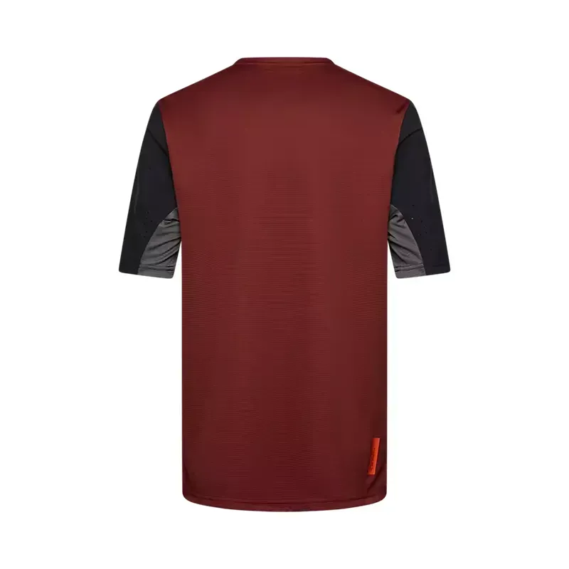 Fox Defend Short Sleeve Jersey in Rust Brown-1