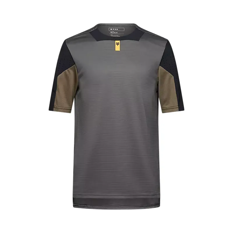 Fox Defend Short Sleeve Jersey in Dark Shadow Grey