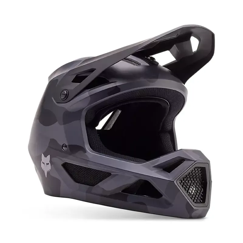 Fox Youth Rampage Full Face Helmet Black Camo -1