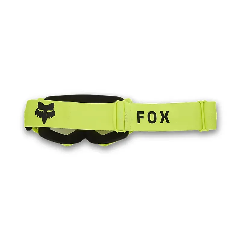 Fox Youth Main Goggles in Fluorescent Yellow-1