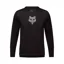 Fox Youth Ranger Fox Head Long Sleeve Jersey in Black