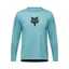 Fox Youth Ranger Fox Head Long Sleeve Jersey in Vintage Wash Blue