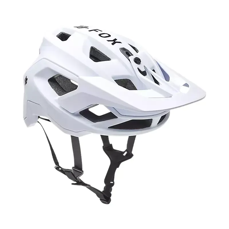 Fox Speedframe Solid Helmet in White-1