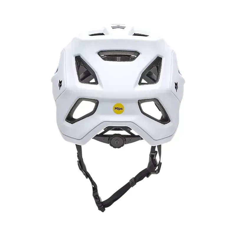 Fox Speedframe Solid Helmet in White-3