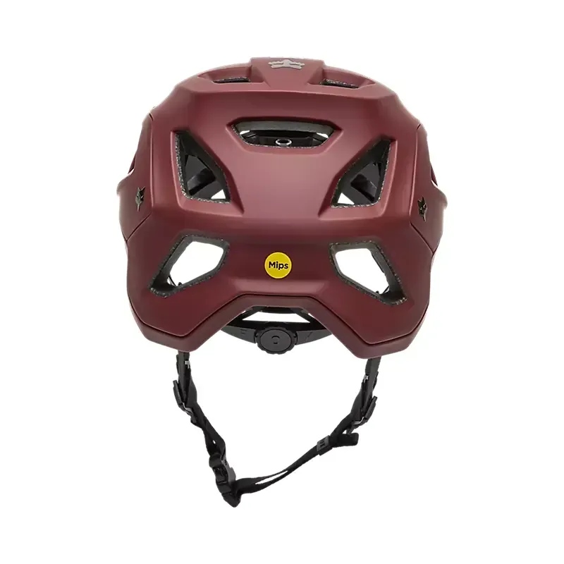 Fox Speedframe Solid Helmet in Rust Brown-3