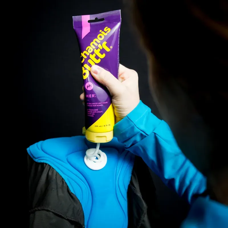 Paceline Chamois Butt'r Her Purple/Yellow-3