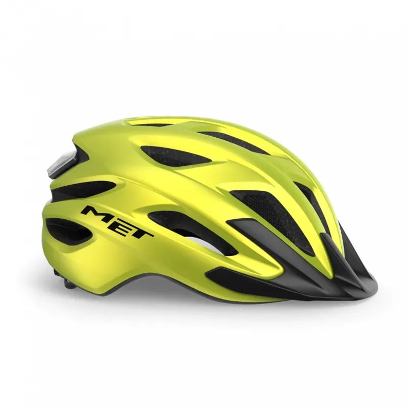 Met Crossover Helmet Lime-1