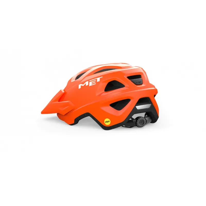 Met Eldar Helmet Neon Orange 52-57cm universal size mips-3