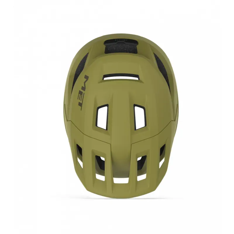 Met Shelter Helmet in Olive Green -3