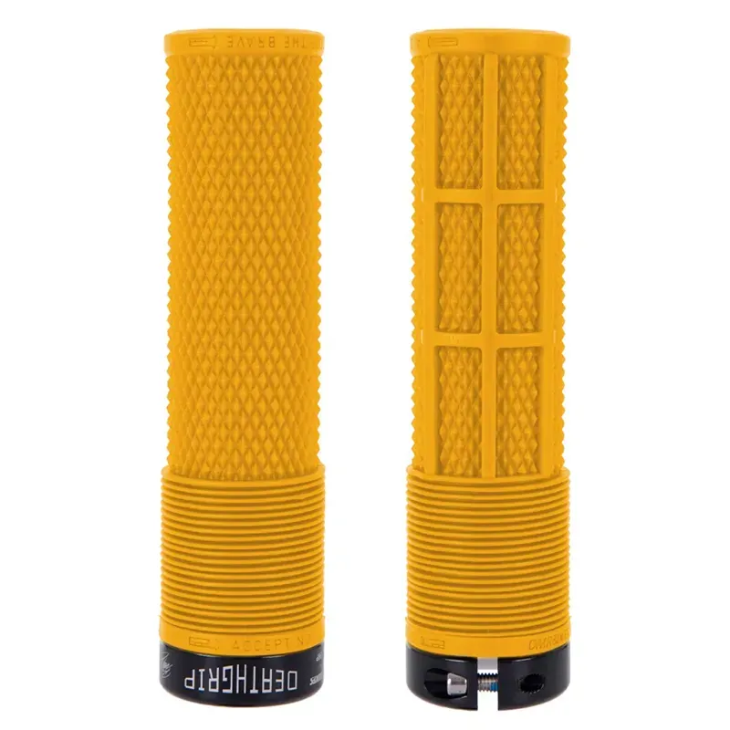 DMR - BRENDOG DeathGrip Yellow Thin Grips-1