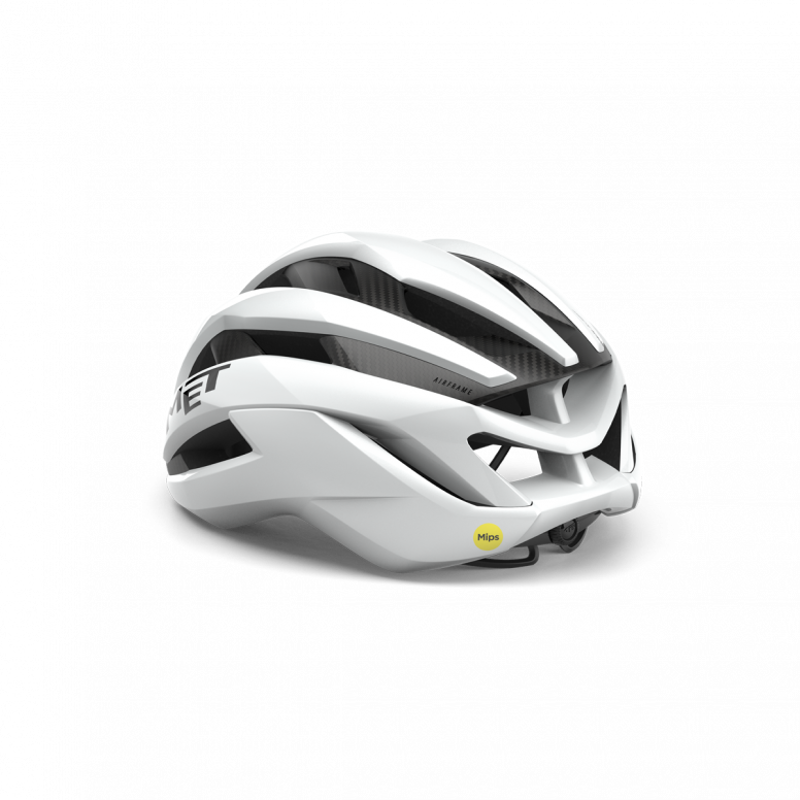 Met Trenta 3K Carbon Airframe Helmet White -2