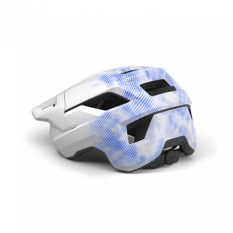 Met Shelter Youth Helmet in White/Blue-2
