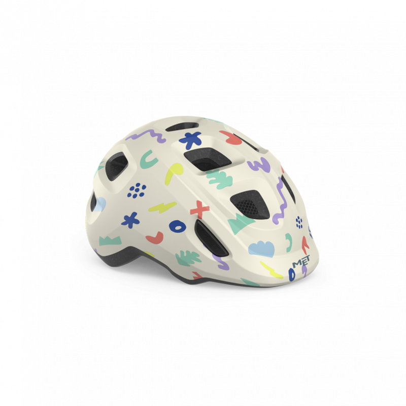 Met Hooray Kids Helmet White