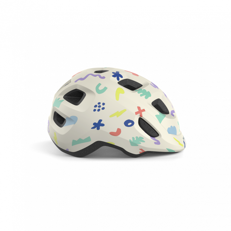 Met Hooray Kids Helmet White-1