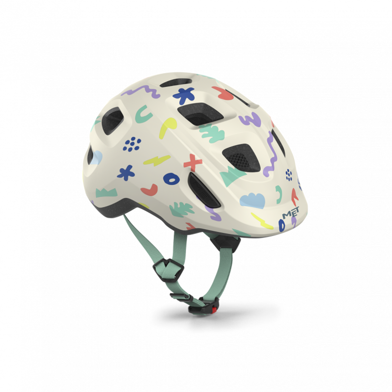 Met Hooray Kids Helmet White-4