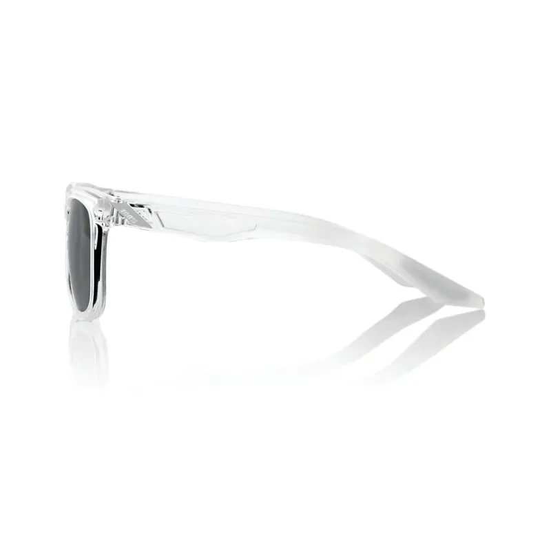 100% Hudson Glasses Mirror Lens In Polished Haze/Black-2