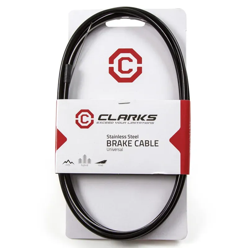 Clarks Stainless Steel MTB / Hybrid / Road Brake Cable Set