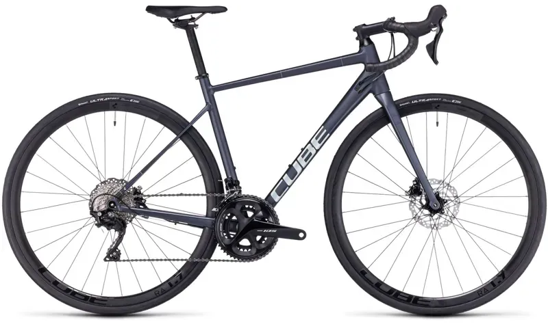 Cube Axial Ws Race Road Bike In Metalblack/Rainbow