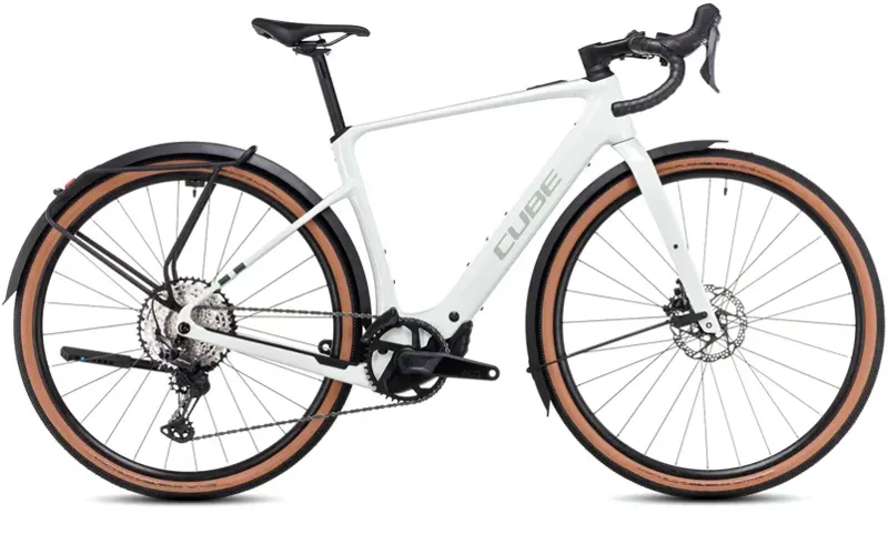 Cube Nuroad Hybrid C:62 Race Fe 400x Hybrid Bike In Desert Stone/Green