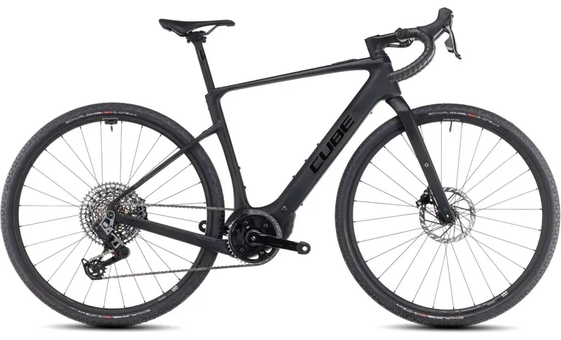 Cube Nuroad Hybrid C:62 Slx 400x Hybrid Bike In Carbon Glossy