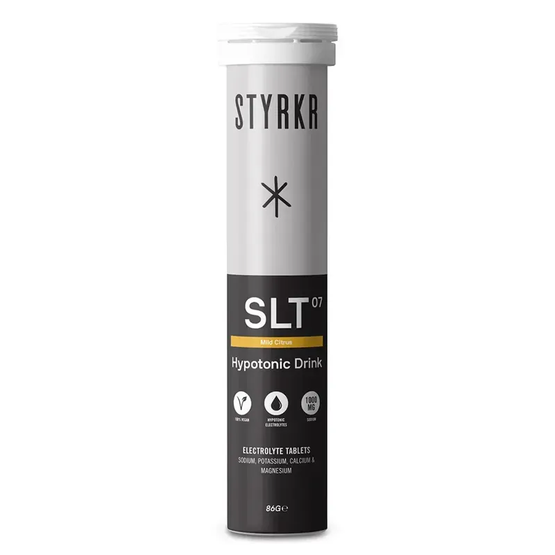STYRKR - SLT07 1000 Mg Sodium Hydration Lemon 12 Tablets yellow 1000mg