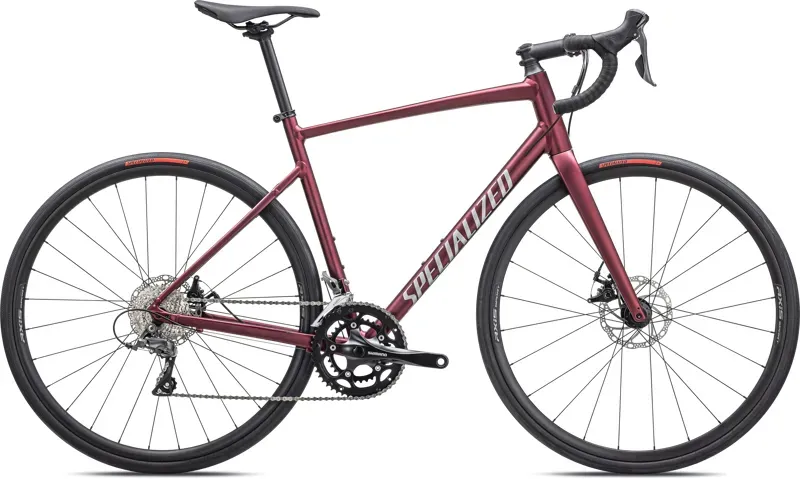 Specialized Allez In Maroon/Silver/Red
