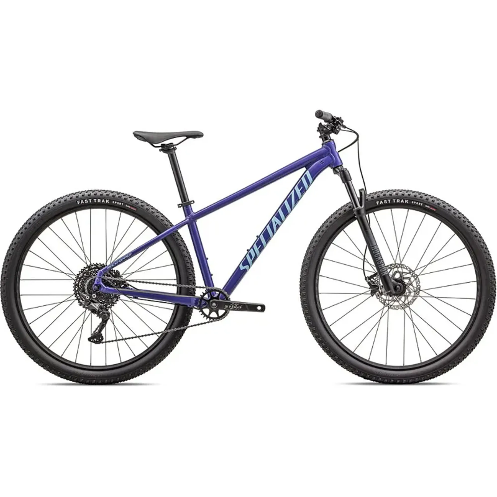 Specialized Rockhopper Comp Mountain Bike In Gloss Purple Haze