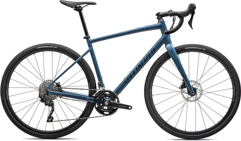 Specialized Diverge Elite E5 Gravel Bike in Gloss Mystic Blue/Blue Metallic