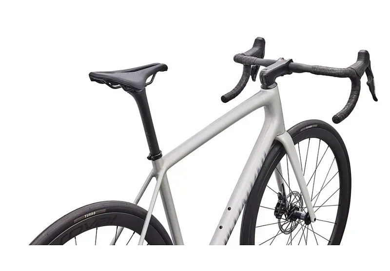 Specialized Aethos 2 Expert SRAM Force AXS Road Racing Bike in Dolomite/Shadow Silver-4