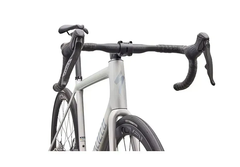 Specialized Aethos 2 Expert SRAM Force AXS Road Racing Bike in Dolomite/Shadow Silver-1