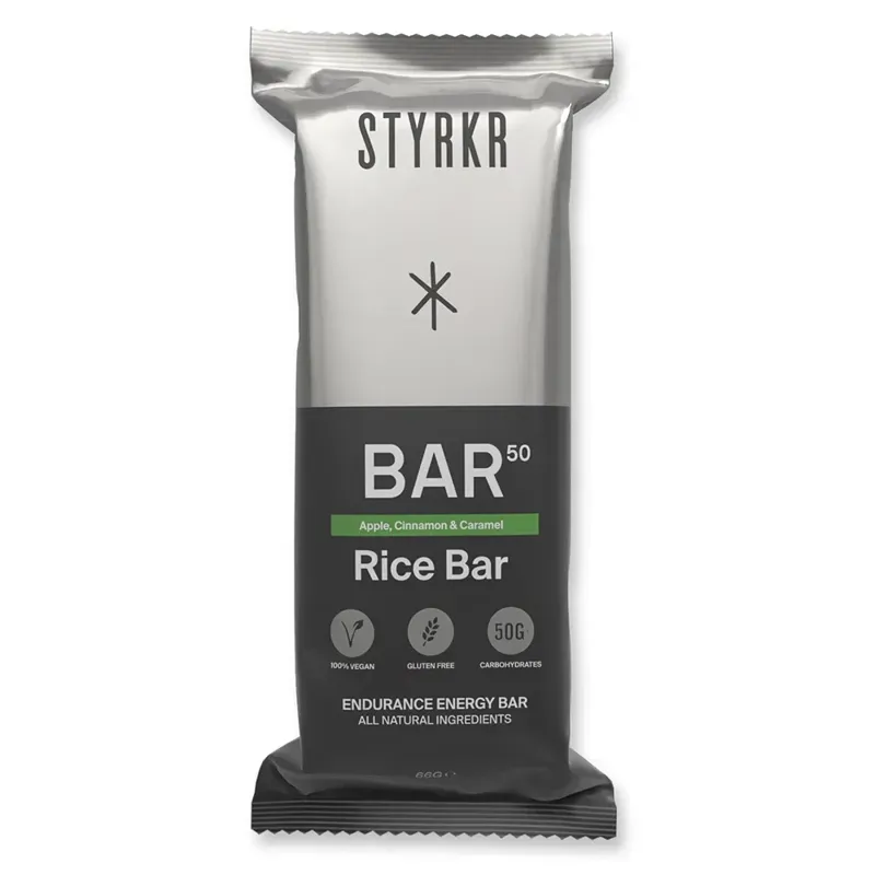STYRKR - BAR50 Apple Cinnamon + Caramel Energy Bar Single