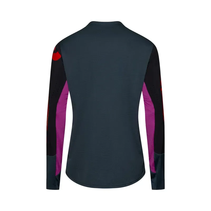 Fox Defend Creation Long Sleeve Jersey in Galaxy Blue-1
