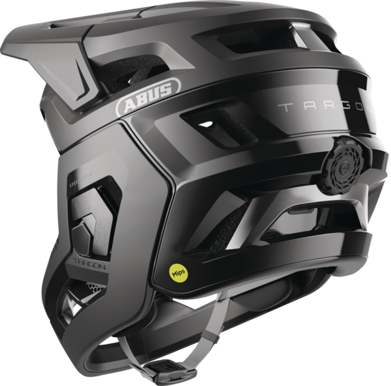 ABUS Targon MIPS Full-Face MTB Helmet in Velvet Black-2