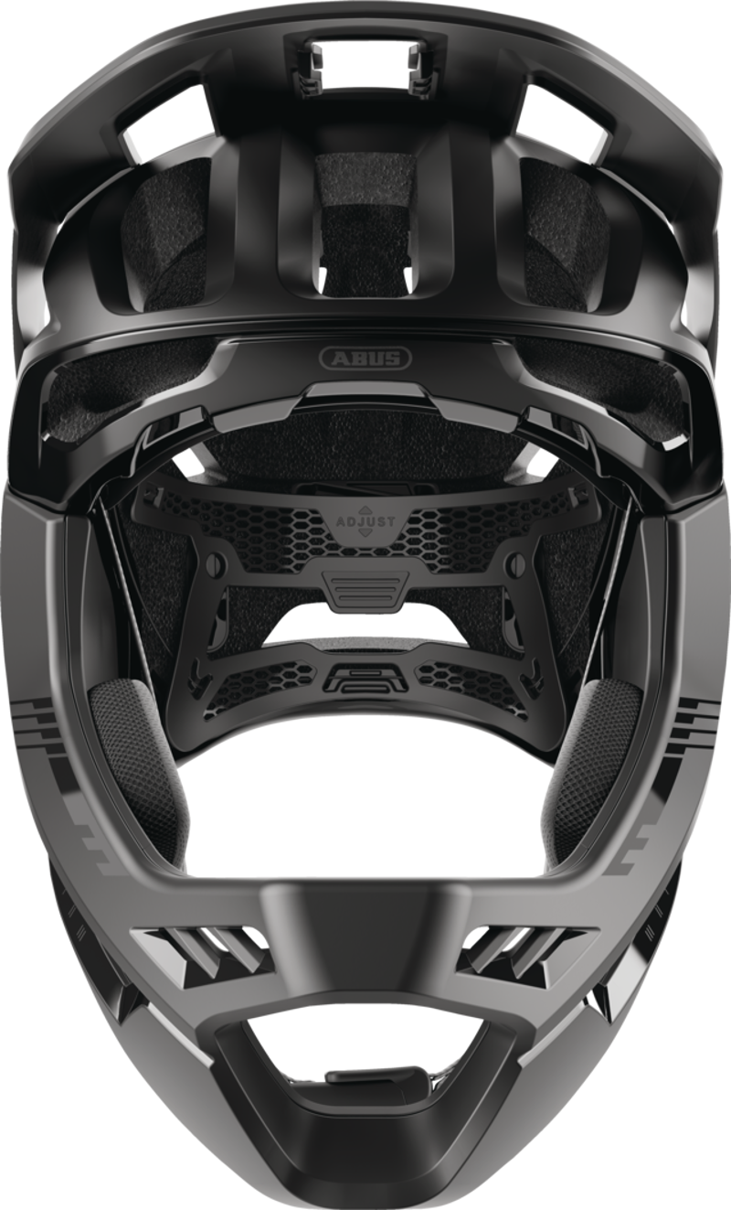 ABUS Targon MIPS Full-Face MTB Helmet in Velvet Black-3