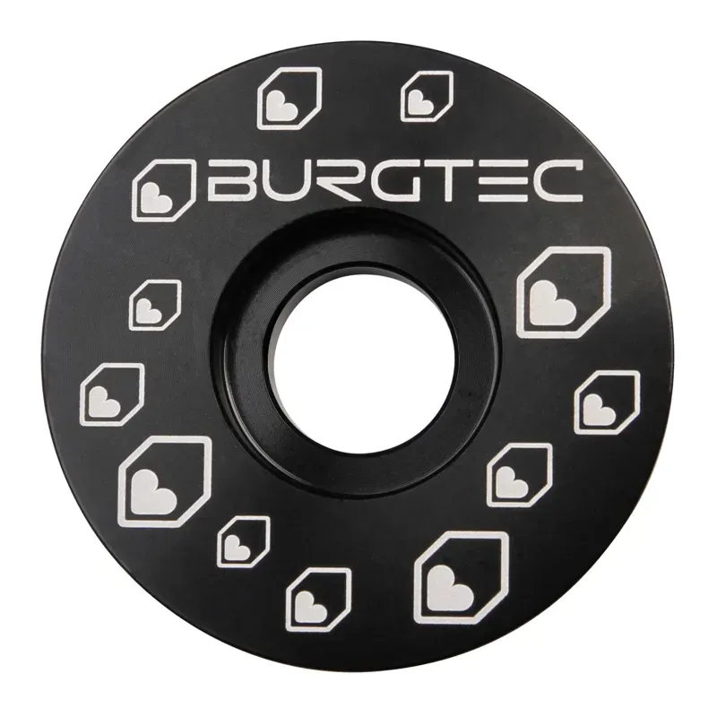 Burgtec Top Cap 1 1/8 in Burgtec Black