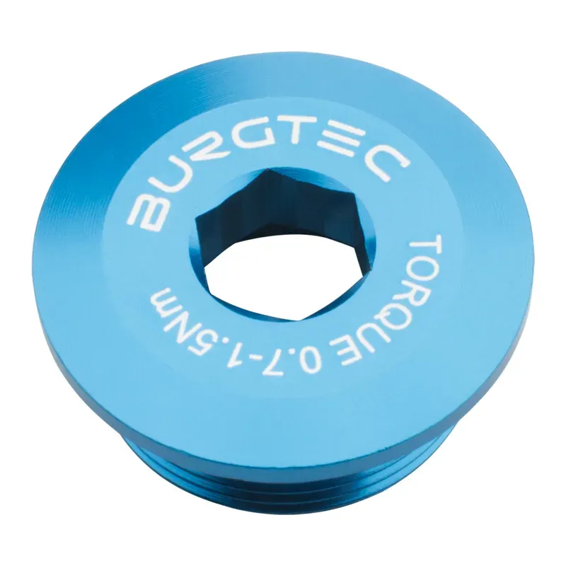 Burgtec Shimano Hollowtech II Crank Bolt in Blue
