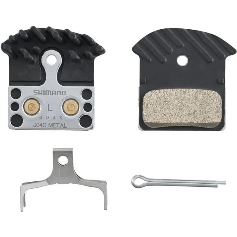 Shimano BRBX J04C Pad spring  fin Metal Black pair