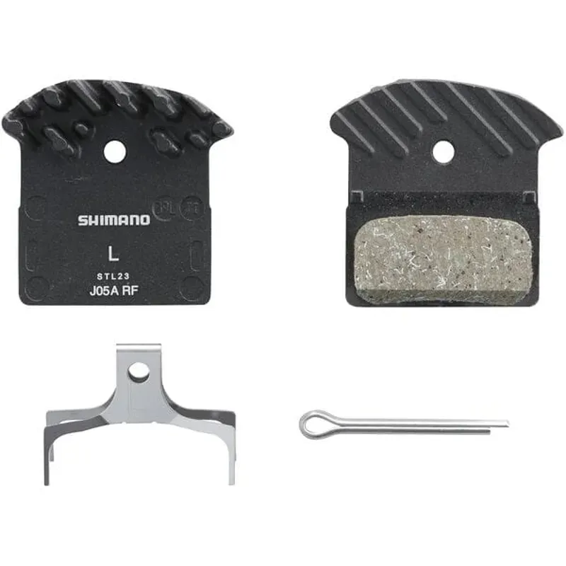 Shimano BRBX J05A Resin Pad spg Alloy Back W Fin Black one size