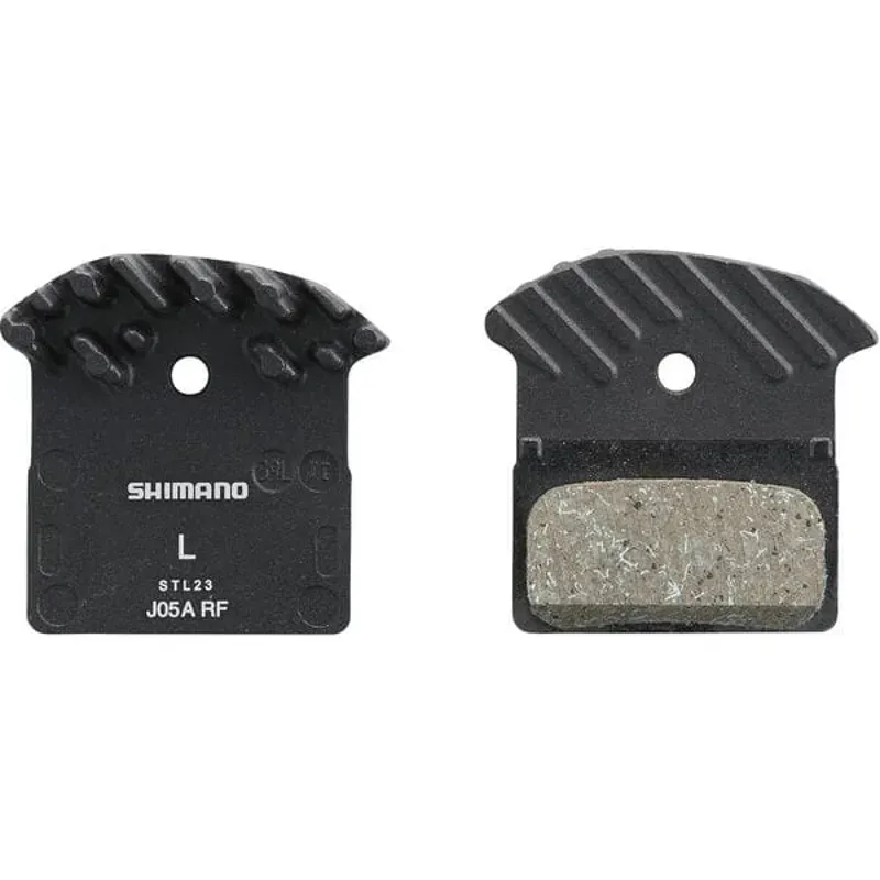 Shimano BRBX J05A Resin Pad spg Alloy Back W Fin Black one size-1