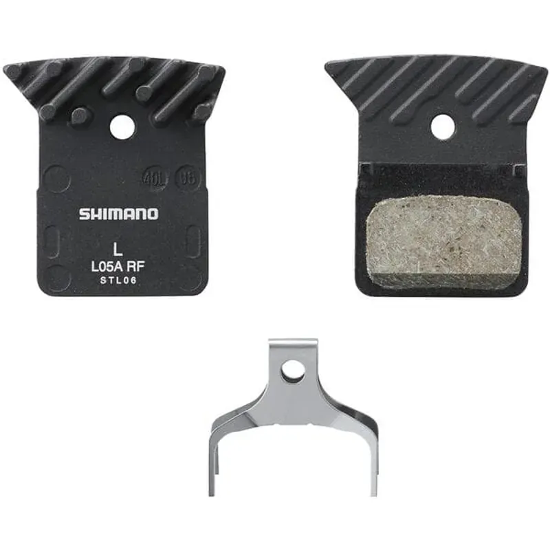 Shimano BRBX L05A Resin Pad spg Alloy Back W Fin Black one size